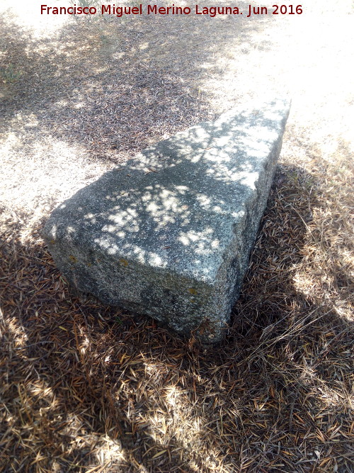 Hacienda San José - Hacienda San José. Piedra de molino