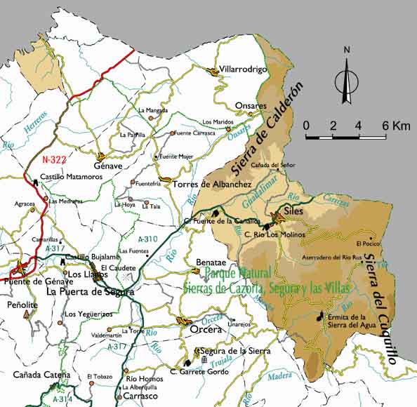 Siles - Siles. Término