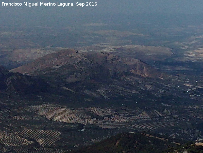Cerro de la Magdalena - Cerro de la Magdalena. Desde el Peñón del Guante
