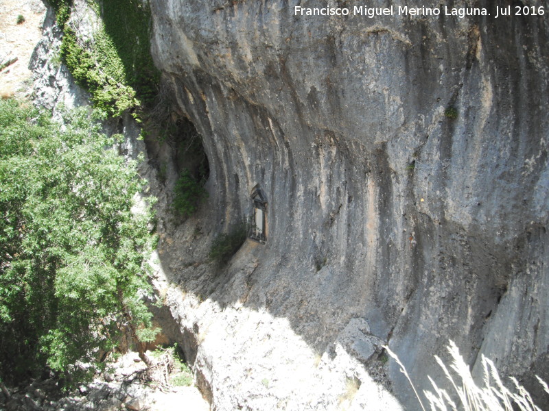 Cañón del Nacimiento - Cañón del Nacimiento. Con la Placa del Nacimiento