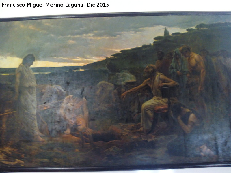 Rafael Hidalgo de Caviedes - Rafael Hidalgo de Caviedes. Rea Silvia. De Rafael Hidalgo de Caviedes de 1889. Museo Provincial de Jaén