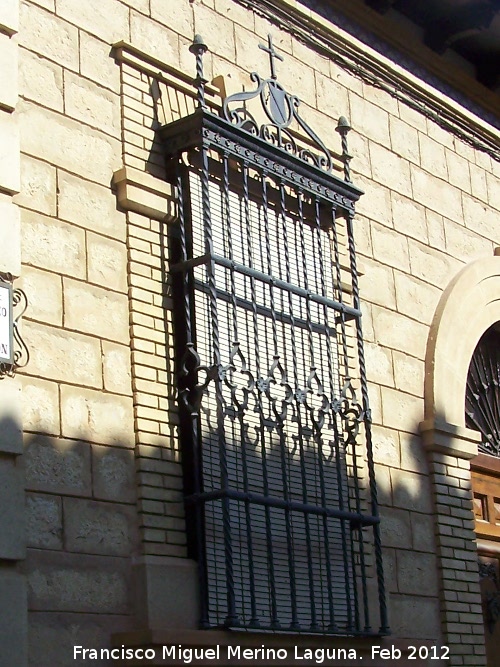 Casa de la Avenida Virgen de la Consolación nº 1 - Casa de la Avenida Virgen de la Consolación nº 1. Rejería
