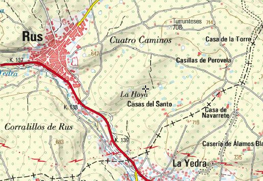 Caracol del Níspero - Caracol del Níspero. Mapa