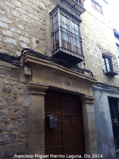 Casa de la Calle Francisco Coello nº 15 - Casa de la Calle Francisco Coello nº 15. Portada