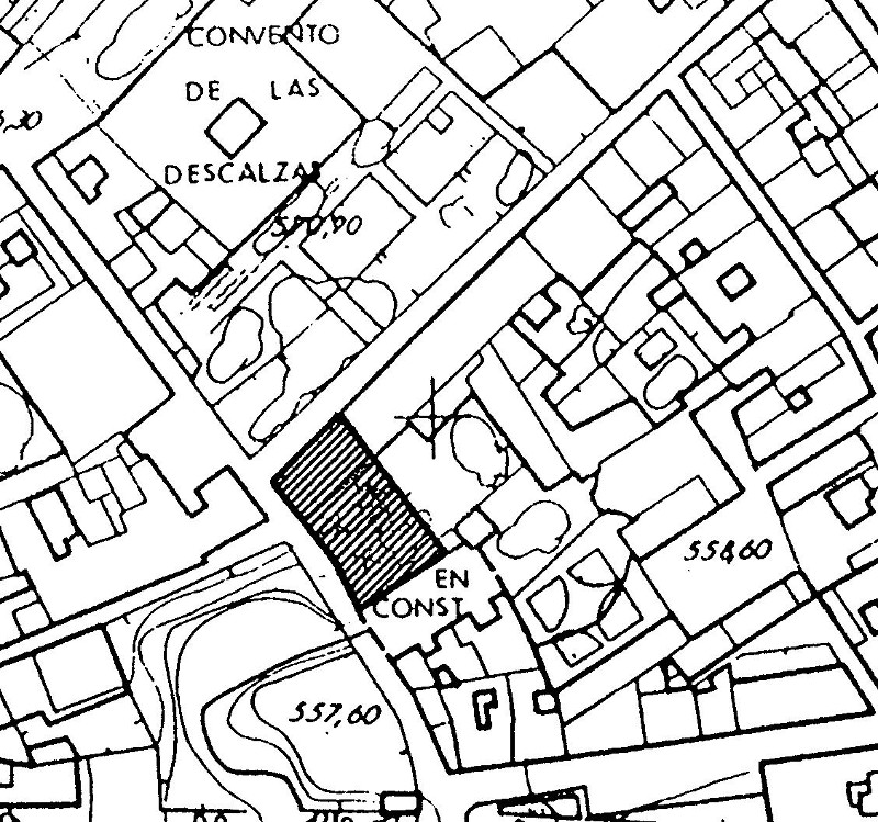 Casa de Eufrasio López de Rojas - Casa de Eufrasio López de Rojas. Situación