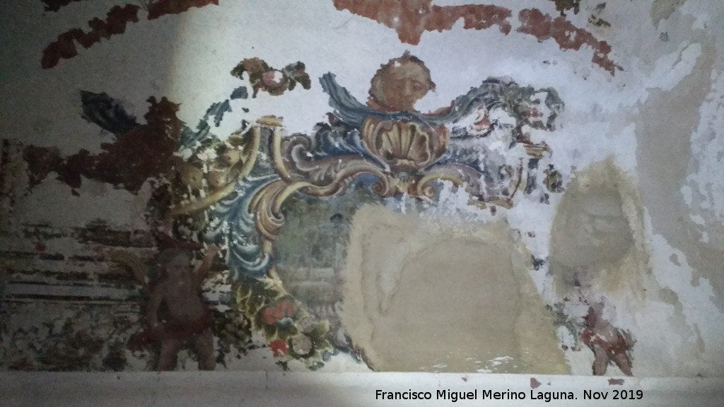 Ermita de San Torcuato - Ermita de San Torcuato. Frescos