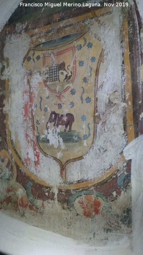 Ermita de San Torcuato - Ermita de San Torcuato. Escudo