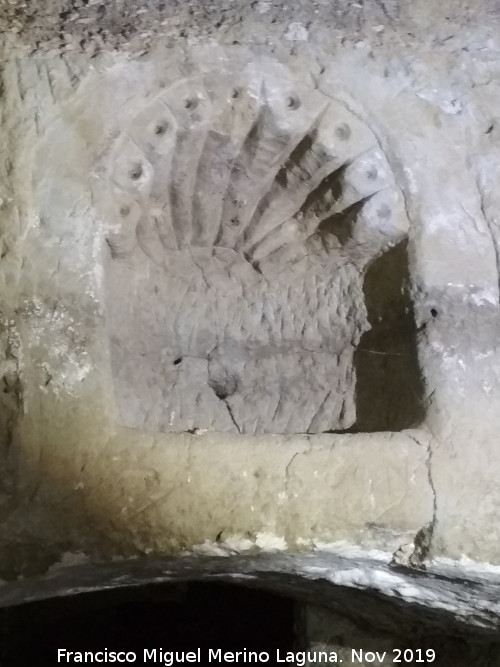 Ermita de San Torcuato - Ermita de San Torcuato. Hornacina de la iglesia primitiva