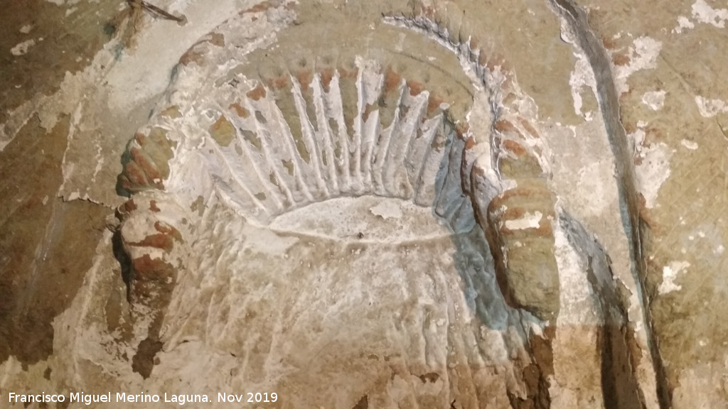 Ermita de San Torcuato - Ermita de San Torcuato. Hornacina tallada