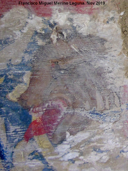 Ermita de San Torcuato - Ermita de San Torcuato. Detalle de un escudo