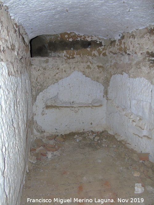 Ermita de San Torcuato - Ermita de San Torcuato. Habit�culo