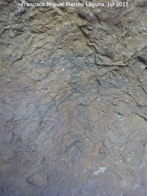 Pinturas rupestres del Abrigo de los Cañones II - Pinturas rupestres del Abrigo de los Cañones II. 