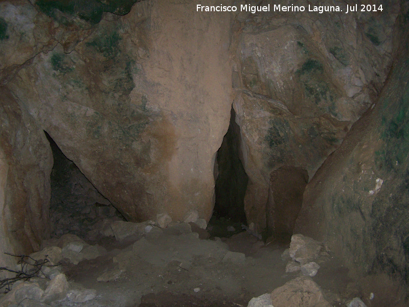 Complejo cavernícola del Canjorro - Complejo cavernícola del Canjorro. Interior