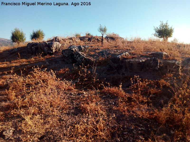 Fortín romano del Este de Cerro Largo - Fortín romano del Este de Cerro Largo. Muralla