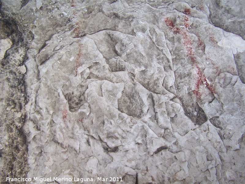 Pinturas rupestres de la Mella I - Pinturas rupestres de la Mella I. Pinturas rupestres