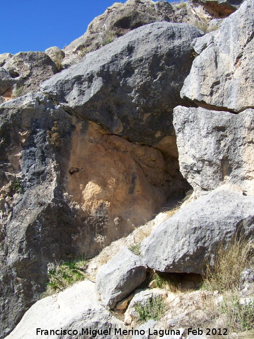 Pinturas rupestres de la Cueva de las Frías - Pinturas rupestres de la Cueva de las Frías. Cueva