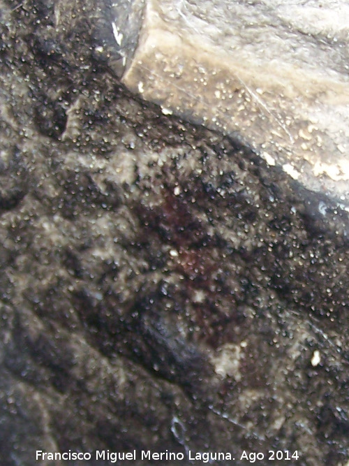 Pinturas rupestres del Abrigo I del Tío Serafín - Pinturas rupestres del Abrigo I del Tío Serafín. Mancha Grupo II
