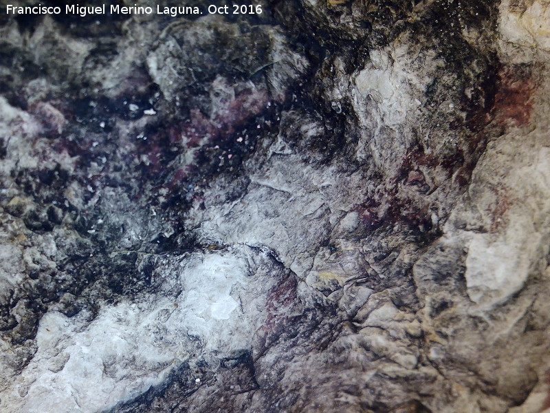 Pinturas rupestres del Abrigo de Río Frío II - Pinturas rupestres del Abrigo de Río Frío II. 