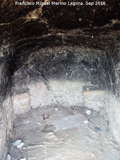 Casa Cueva Baja de la Huerta de Pegalajar - Casa Cueva Baja de la Huerta de Pegalajar. Habitáculo principal