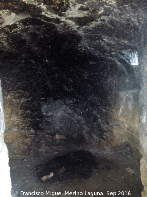 Casa Cueva Baja de la Huerta de Pegalajar - Casa Cueva Baja de la Huerta de Pegalajar. Habitáculo del ventanuco