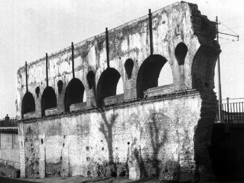 Acueducto de los Caños de Carmona - Acueducto de los Caños de Carmona. Foto antigua