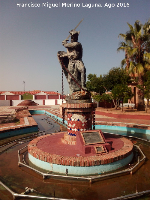 Batalla de las Navas de Tolosa - Batalla de las Navas de Tolosa. Monumento a Alfonso VIII - Santa Elena