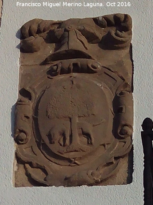 Casa de la Calle el Valle nº 4 - Casa de la Calle el Valle nº 4. Escudo