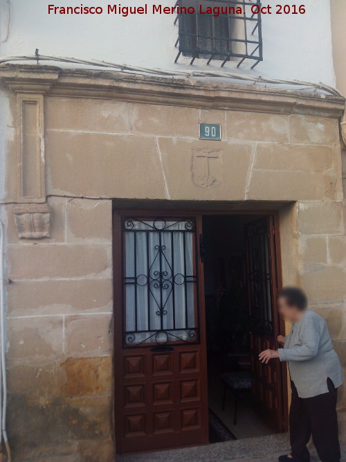 Casa de la Calle Acera de la Trinidad n° 90 - Casa de la Calle Acera de la Trinidad n° 90. Portada