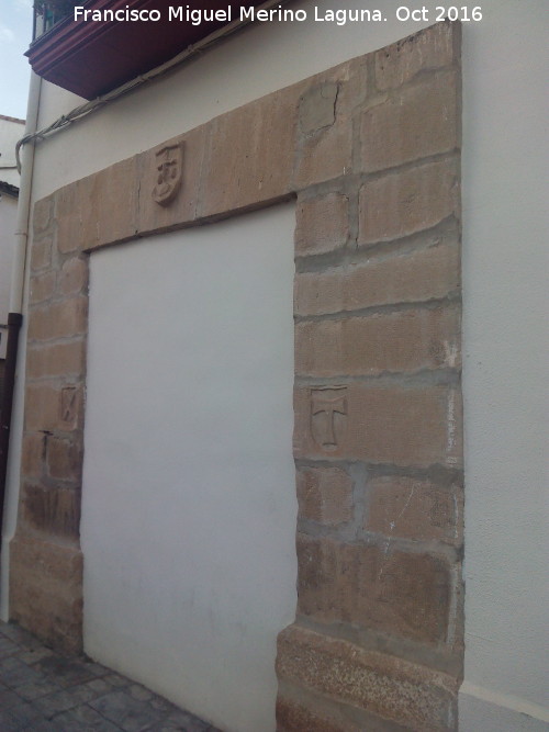 Casa de la Calle Acera de la Trinidad n° 124 - Casa de la Calle Acera de la Trinidad n° 124. Portada