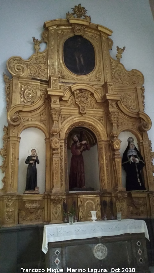Iglesia de la Espectación - Iglesia de la Espectación. Retablo lateral