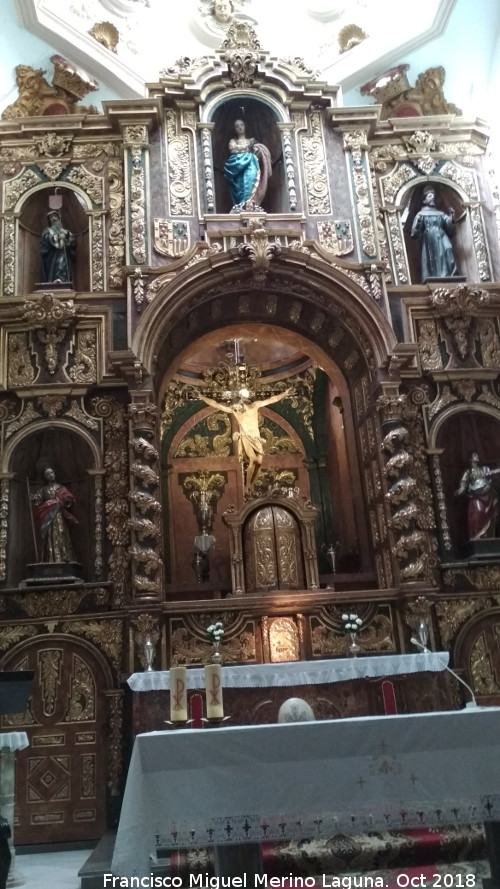 Iglesia de la Espectación - Iglesia de la Espectación. Retablo