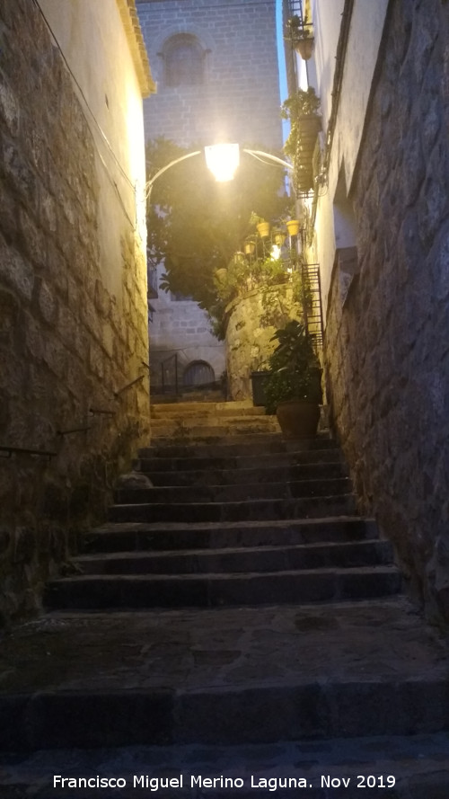 Callejn del Cuidado - Callejn del Cuidado. De noche