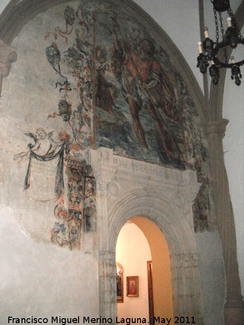 Iglesia de La Encarnación - Iglesia de La Encarnación. Restos de frescos