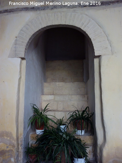 Arco del Perdón - Arco del Perdón. Entrada desde el claustro