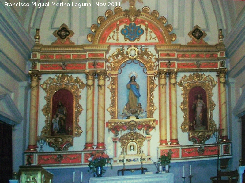 Iglesia de la Inmaculada Concepción - Iglesia de la Inmaculada Concepción. Altar