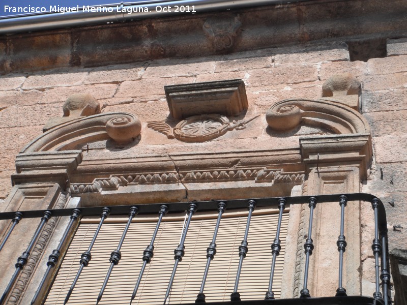 Casa de la Encomienda - Casa de la Encomienda. Balcón