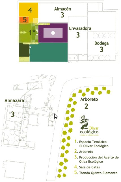 Centro de interpretación del Olivar Ecológico - Centro de interpretación del Olivar Ecológico. Plano