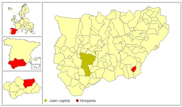 Hinojares - Hinojares. Localizacin