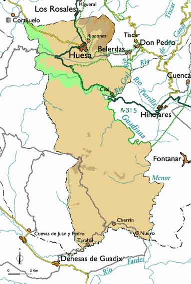 Huesa - Huesa. Término