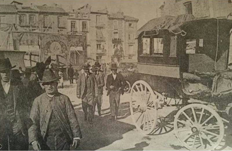 Historia de Jaén. Siglo XIX - Historia de Jaén. Siglo XIX. 1852 Plaza de las Palmeras