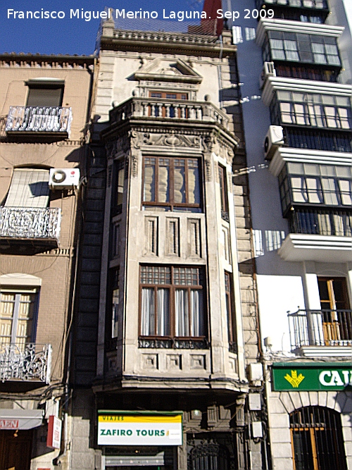 Edificio de la Calle Bernabé Soriano nº 8 - Edificio de la Calle Bernabé Soriano nº 8. 