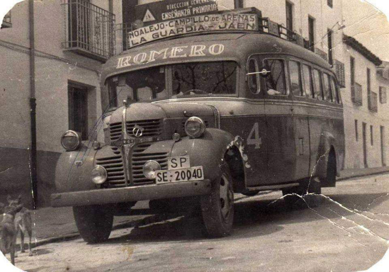 Historia de Jaén. Siglo XX - Historia de Jaén. Siglo XX. Autobús