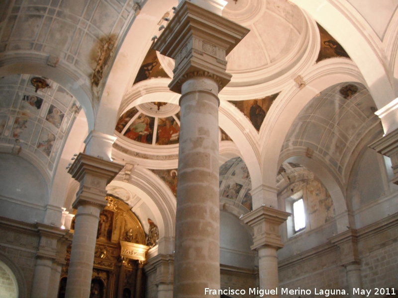 Iglesia de San Juan Evangelista - Iglesia de San Juan Evangelista. Bóvedas