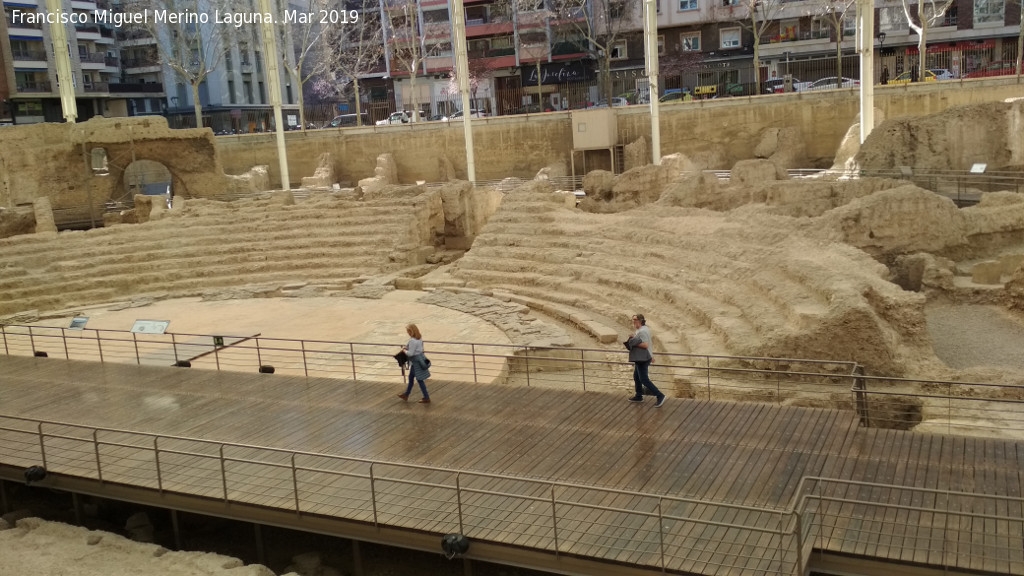 Teatro de Caesaraugusta - Teatro de Caesaraugusta. 