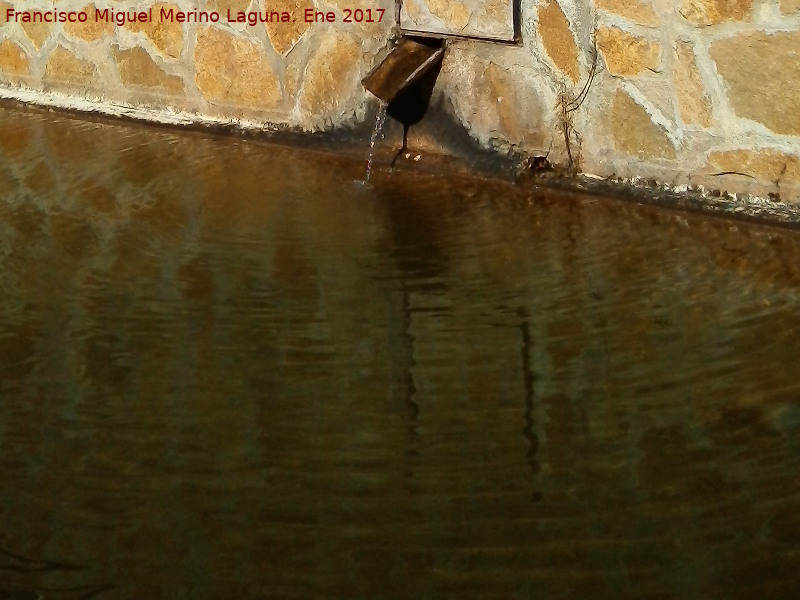 Fuente de Fuentevellia - Fuente de Fuentevellia. Caño