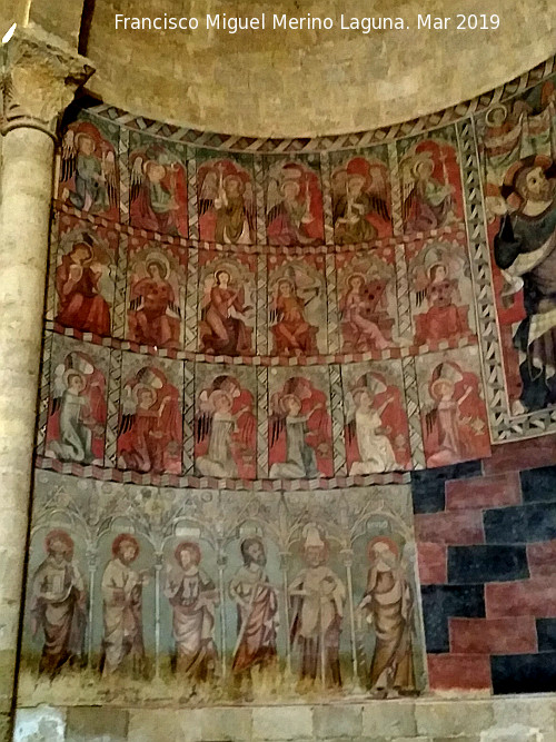 Iglesia de San Miguel Arcángel - Iglesia de San Miguel Arcángel. Frescos