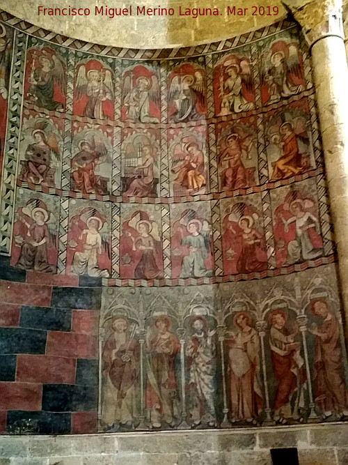 Iglesia de San Miguel Arcángel - Iglesia de San Miguel Arcángel. Frescos