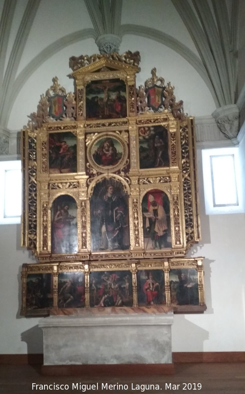 Catedral de Santa Mara de la Huerta - Catedral de Santa Mara de la Huerta. Retablo lateral
