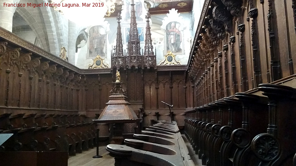 Catedral de Santa Mara de la Huerta - Catedral de Santa Mara de la Huerta. Coro