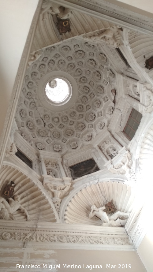 Palacio Episcopal - Palacio Episcopal. C�pula de la escalera
